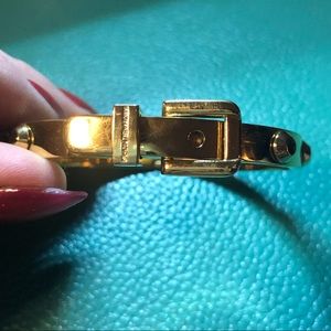 Michael Kors Gold Buckle Bracelet